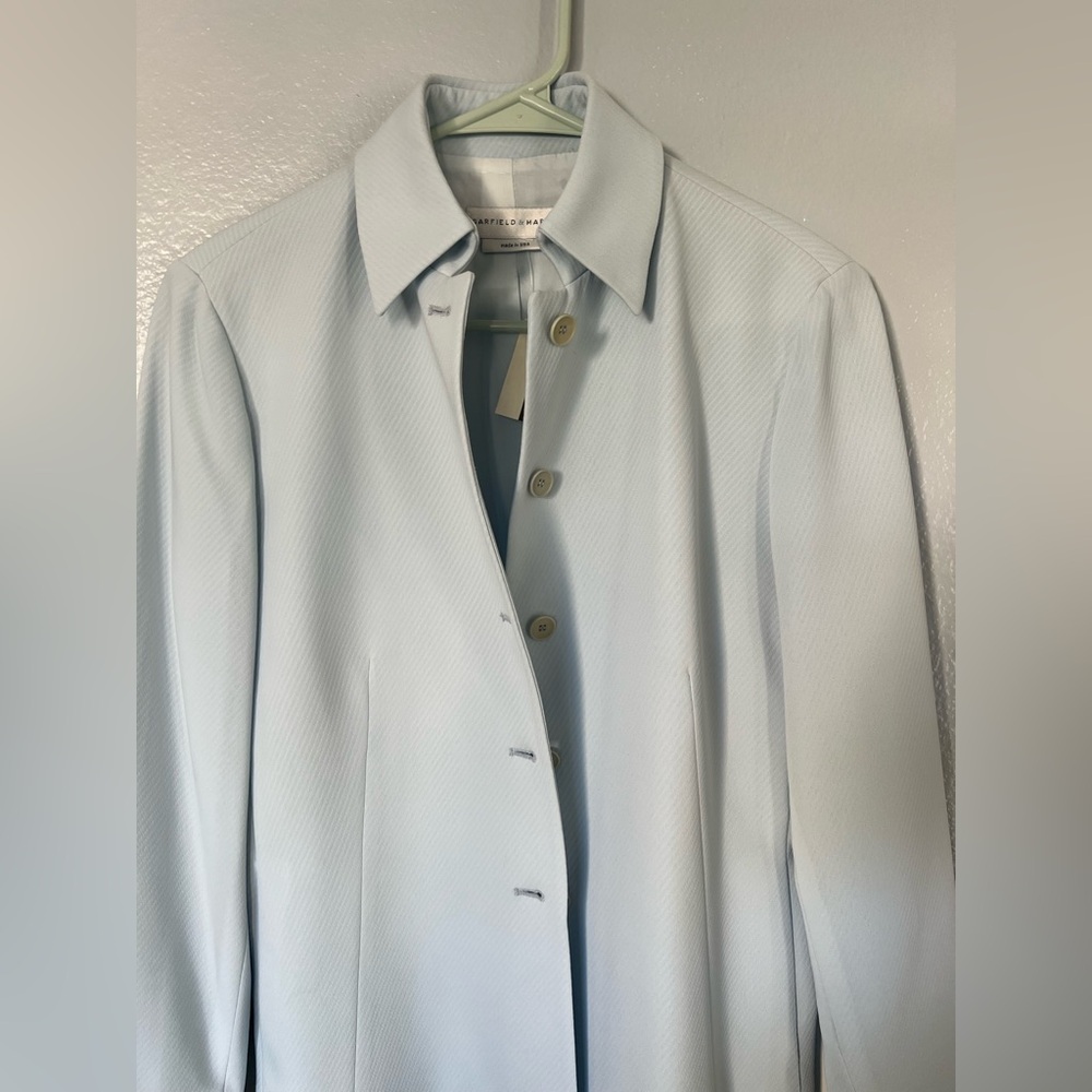 NWT Garfield & Marks Sky Blue Jacket and Pants Set Size 2